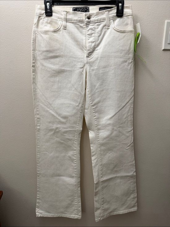 NYDJ Denim - NYDJ Cream Straight-Leg Jeans
